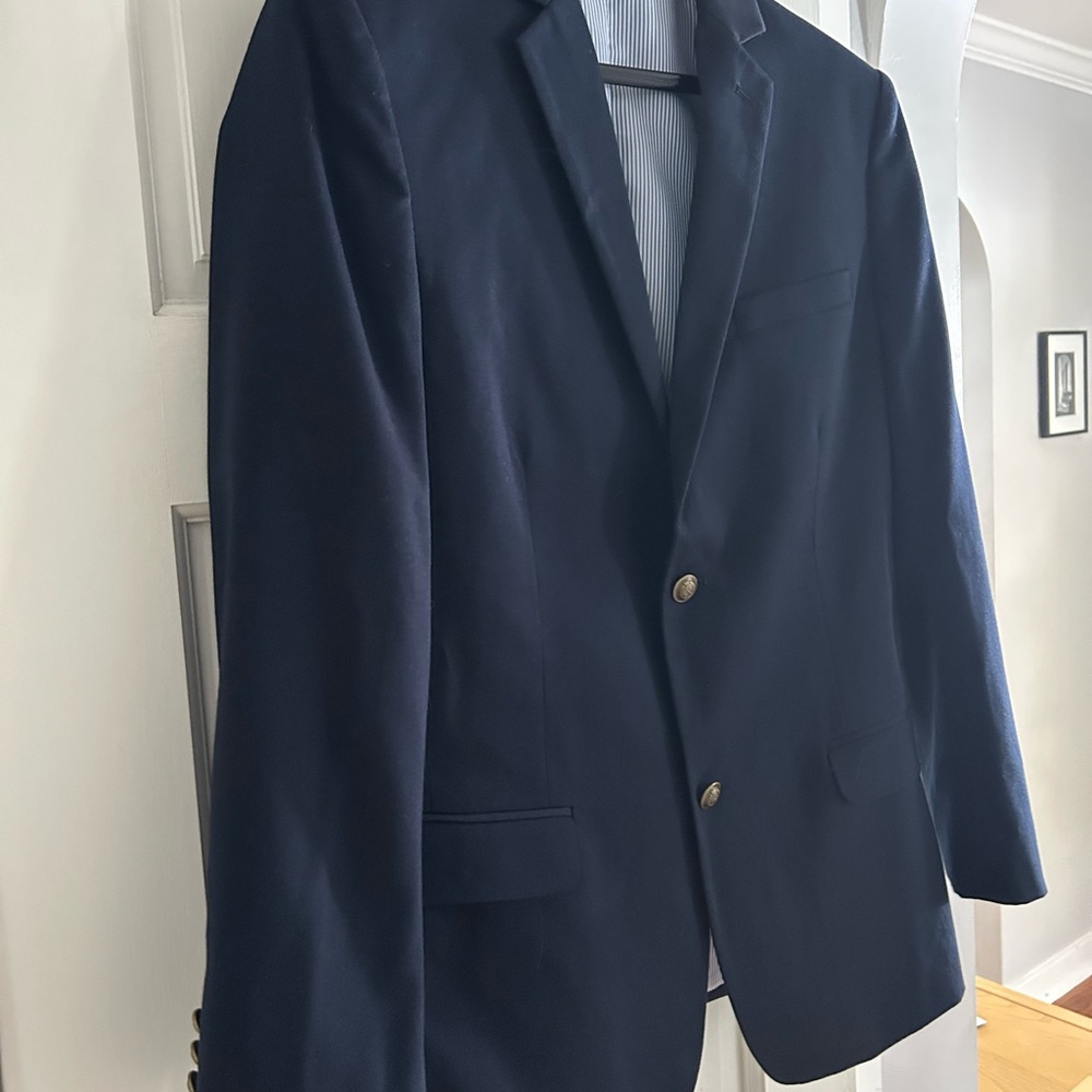 Tommy Hilfiger Classic Navy Big Boys Blazer like new size 18 boys